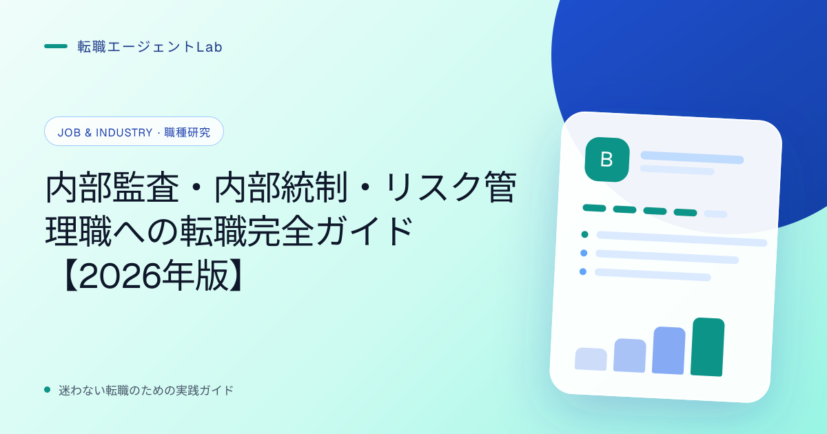 内部監査・内部統制・リスク管理職への転職完全ガイド【2026年版】のサムネイル
