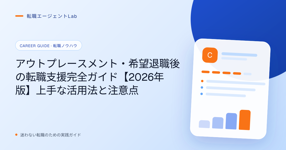 アウトプレースメント・希望退職後の転職支援完全ガイド【2026年版】上手な活用法と注意点のサムネイル