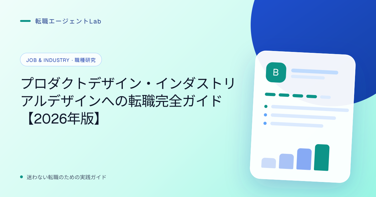 プロダクトデザイン・インダストリアルデザインへの転職完全ガイド【2026年版】のサムネイル