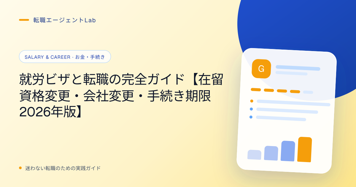 就労ビザと転職の完全ガイド【在留資格変更・会社変更・手続き期限2026年版】のサムネイル
